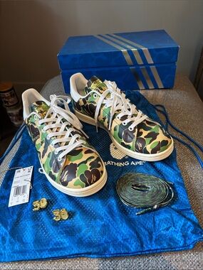 Adidas Stan Smith Bape size 8.5